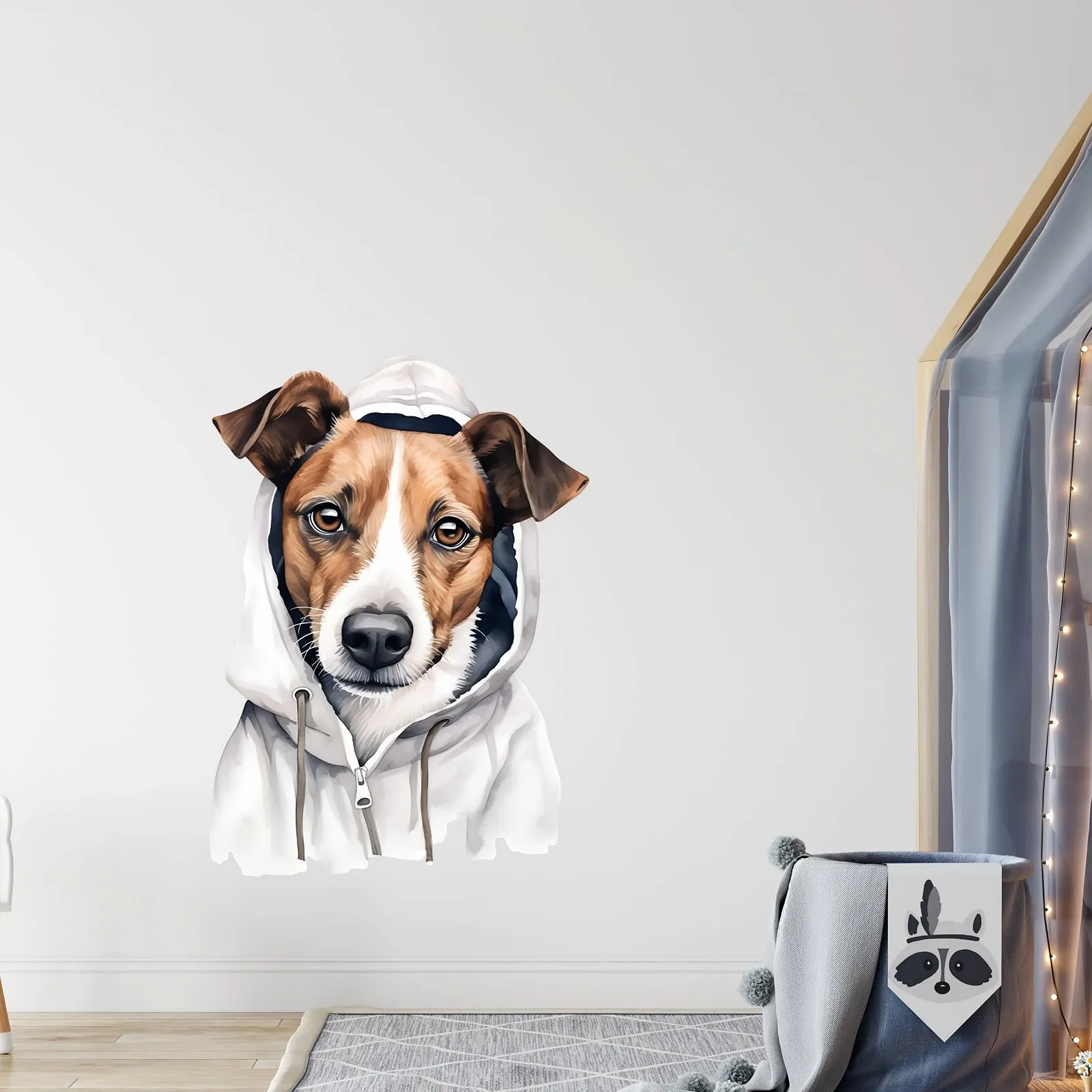 Наклейка на стіну GRAZDesign Джек-рассел-тер'єр 56 x 40 см, фото №3