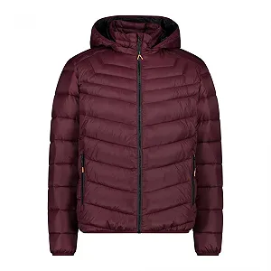 Куртка CMP стеганая для активного отдыха с капюшоном Man Jacket Snaps Hood - Фото 1