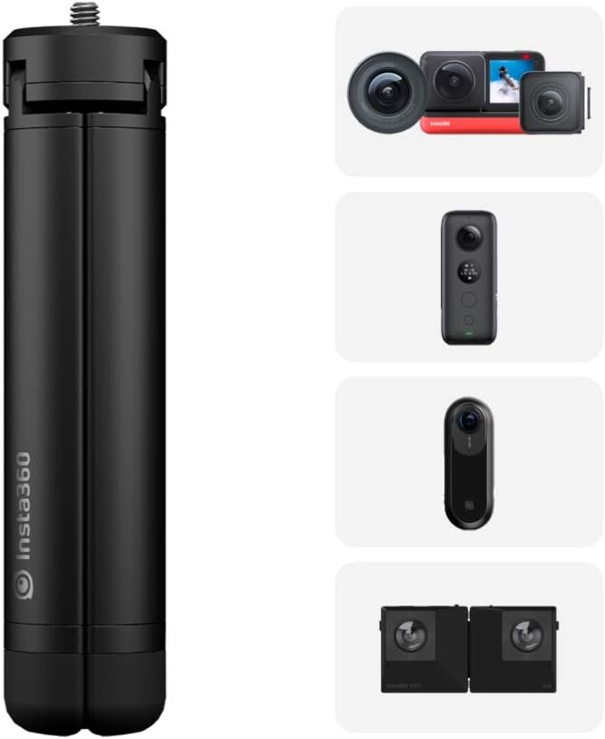 Підставка-тринога Insta360 All-Purpose Tripod Stand Чорний, фото №4