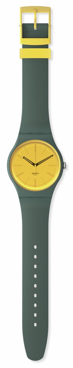 Часы Swatch SO29G103 Casual Essentials Зелёный, фото №2 Часы Swatch SO29G103 Casual Essentials Зелёный, фото №2