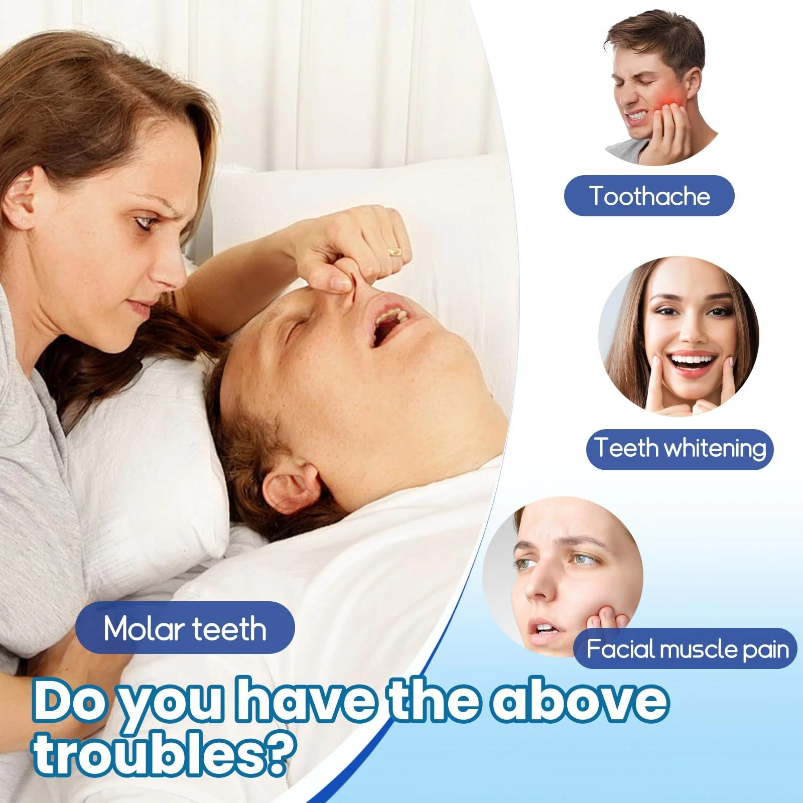 Капа от храпа, 4 шт., эффективное средство, фото №4