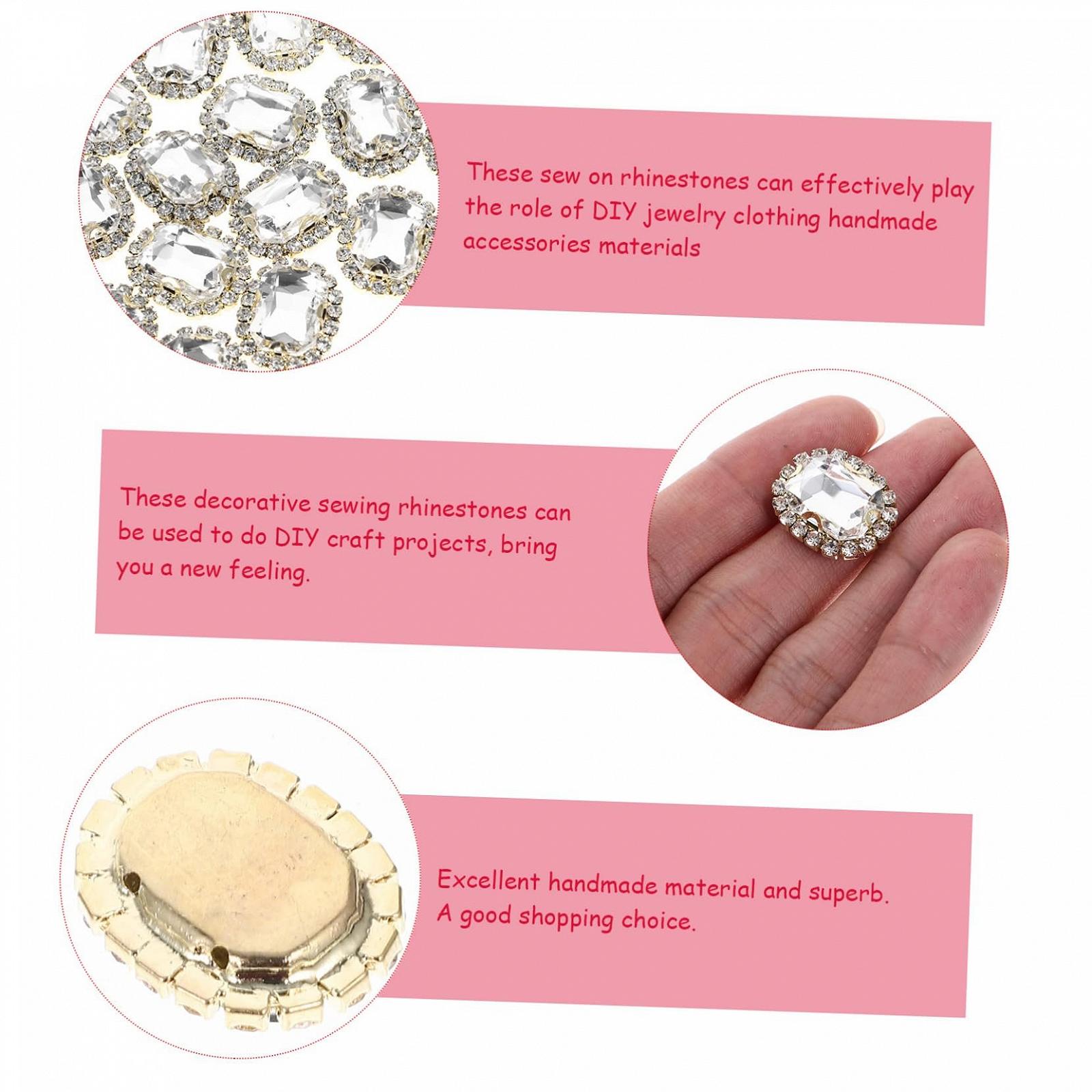 Стразы Стеклянные 20 шт., фото №4