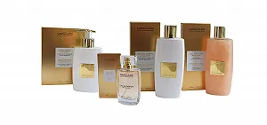 Набір BCB Gold - 4 штуки (Парфумована вода Gold, крем для рук, лосьйон для тіла та гель для душу) - Фото 1