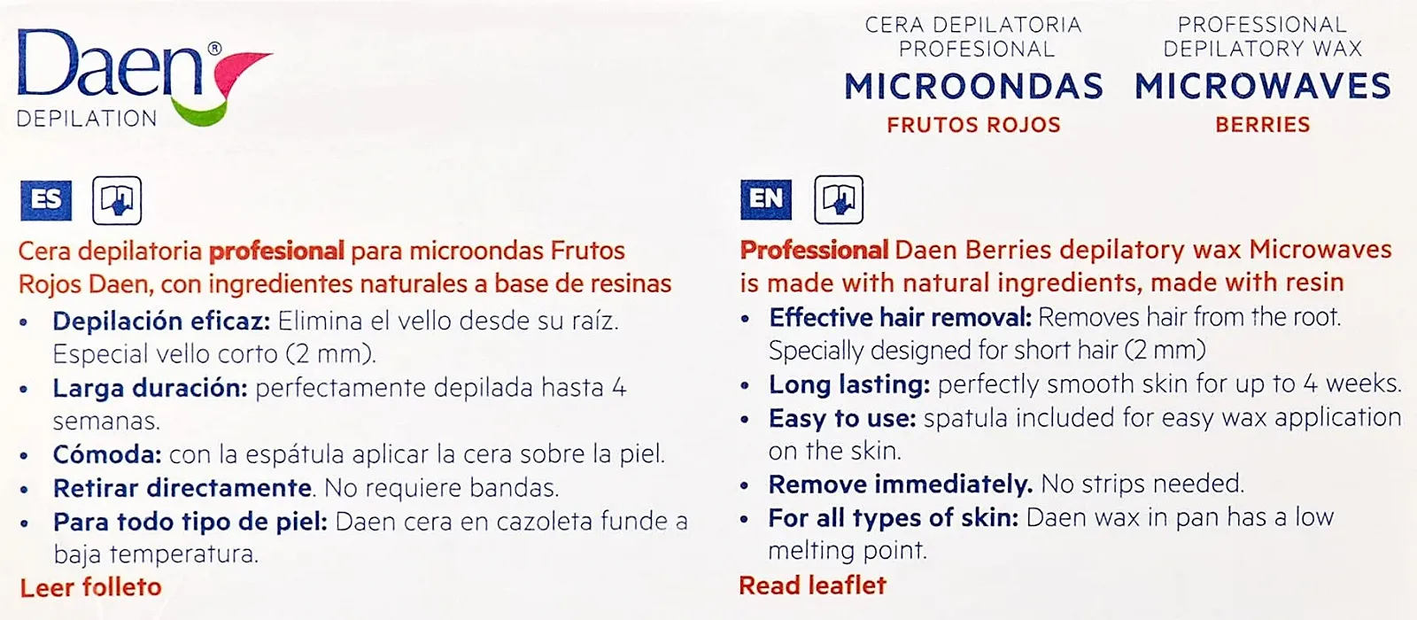 Воск для микроволновой печи Daen Berries 100 г, фото №7