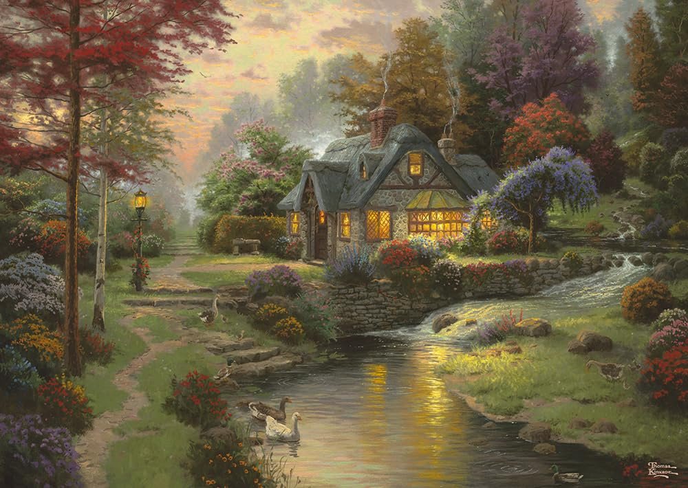 Пазл Schmidt Spiele Thomas Kinkade 58464 Спокойное вечернее настроение 1000 элементов, фото №1