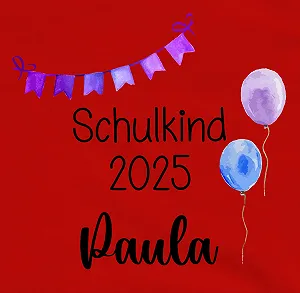 Світшот Shirtracer Дитячий світшот та дівчаток Шкільний 2025 з іменем synthetic.ua - Фото 1