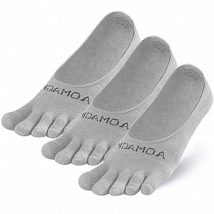 Носки с пальцами Coolmax для женщин и мужчин, спортивные носки с 5 пальцами, 3 пары - Фото 1