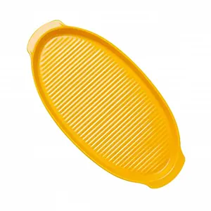 Блюдо для запікання GALPADA керамічне овальне з ручками для суші та сервірування - Фото 1