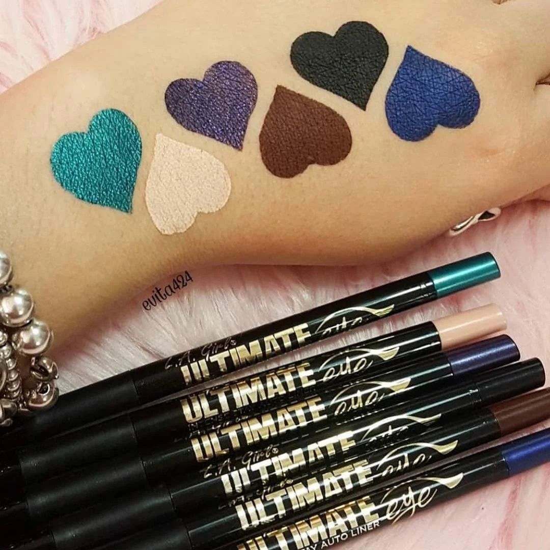Олівець для очей L.A. Girl Cosmetics Ultimate Intense Ultimate Black, фото №6