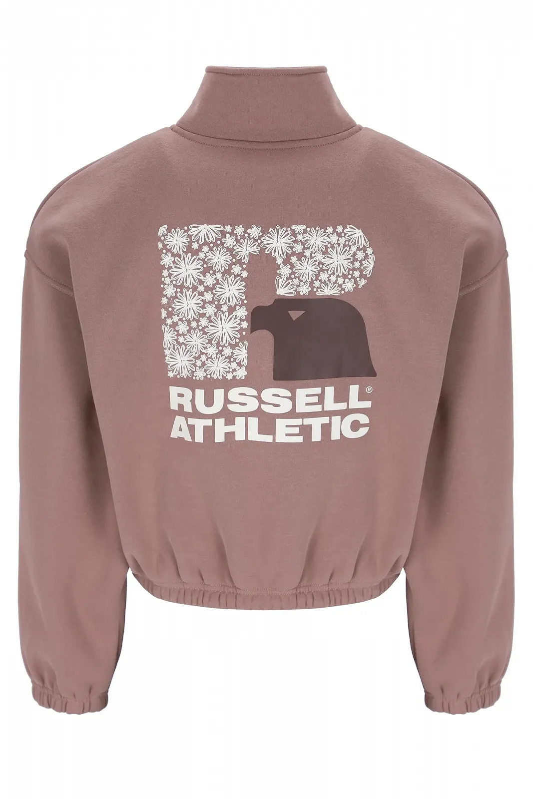 Женская Толстовка Russell Athletic Zare-Cropped Half Zip, фото №2