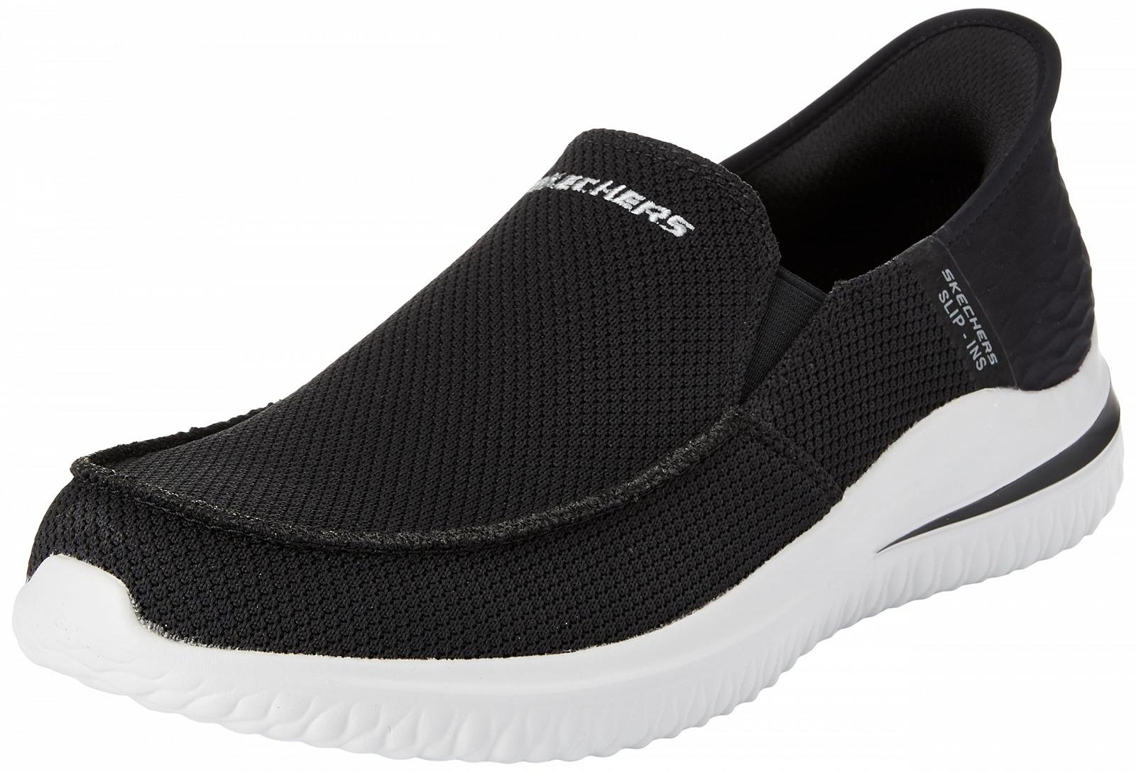 Слипоны Skechers Delson 3.0 Cabrino Мужские, фото №1