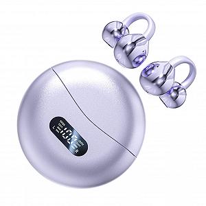 Наушники для перевода Al Voice, устройство переводчика, поддержка 144 языков, портативные Фиолетовый synthetic.ua - Фото 1