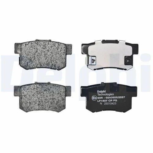 Комплект тормозных колодок, дисковый тормоз DELPHI LP1507 для FIAT HONDA SUZUKI ACURA, фото №2 Комплект тормозных колодок, дисковый тормоз DELPHI LP1507 для FIAT HONDA SUZUKI ACURA, фото №2