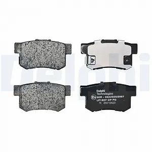 Комплект тормозных колодок, дисковый тормоз DELPHI LP1507 для FIAT HONDA SUZUKI ACURA synthetic.ua - Фото 1
