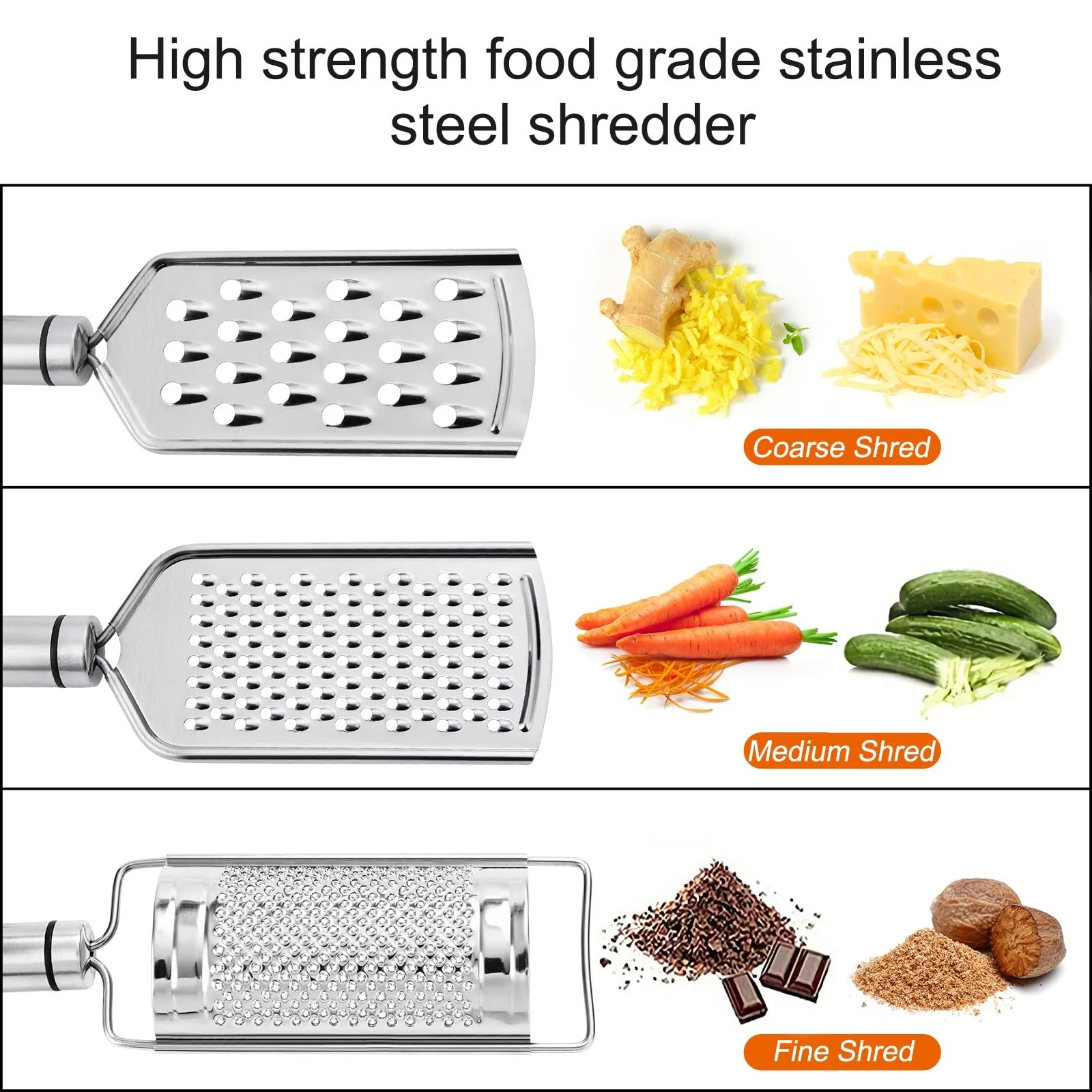 Набір терок Zester, 3 штуки, фото №3