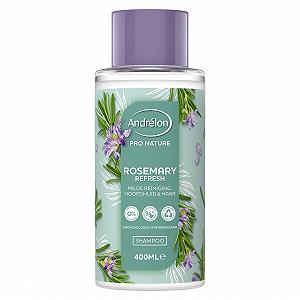 Шампунь Andrélon Pro Nature Rosemary Refresh для делікатного очищення шкіри голови та волосся - 400 мл - Фото 1