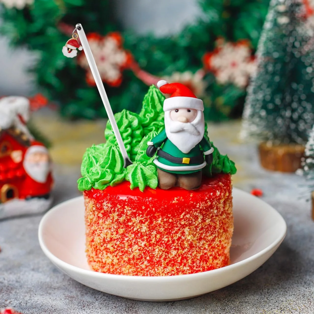 Ложка Кавова Hemoton Набір з 6 штук Нержавіюча сталь Різдвяна, фото №9