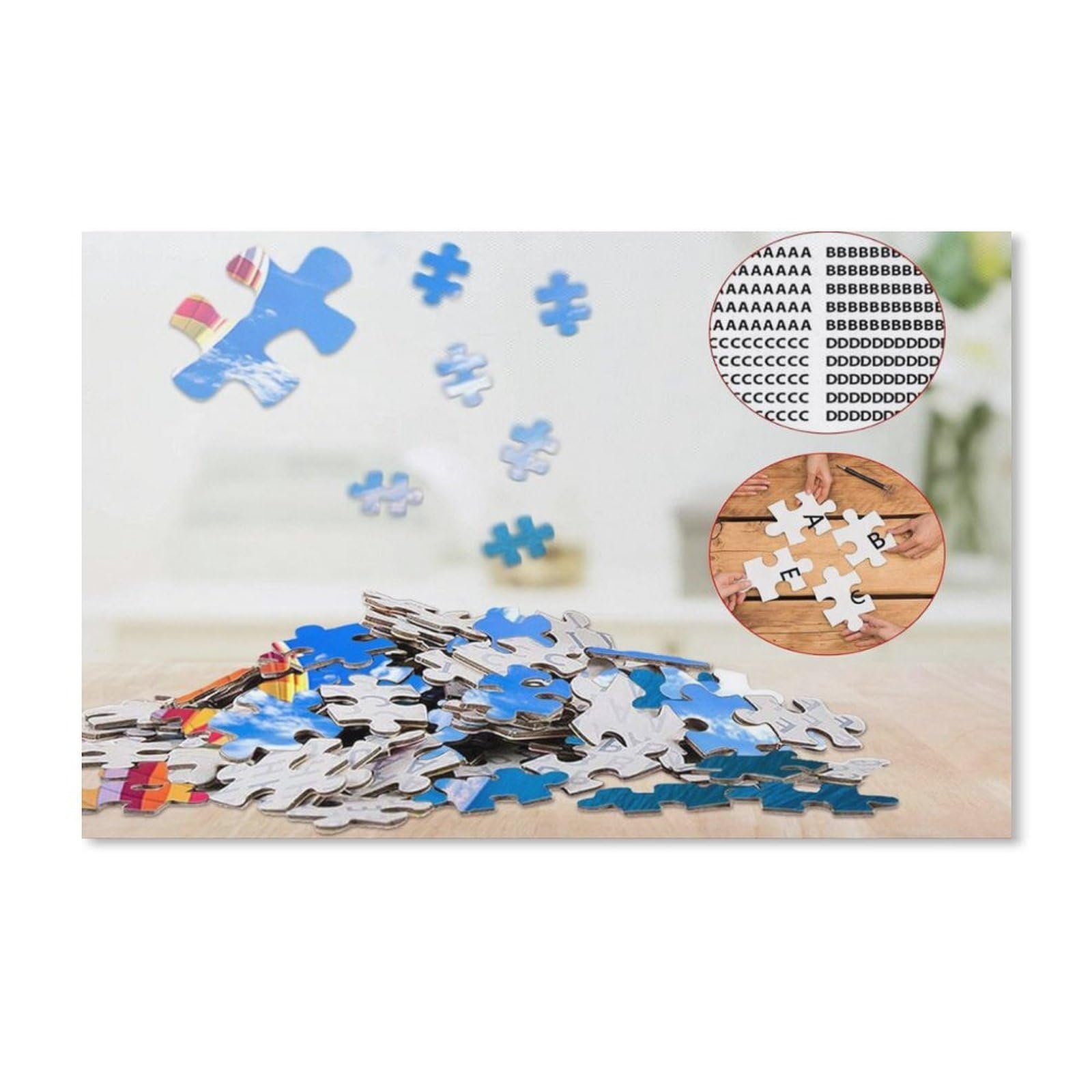 Пазл деревянный Evening Jamaa EL-Fna Marketplace, Marrakech, Morocco 1000 деталей 75 x 50 см, фото №4