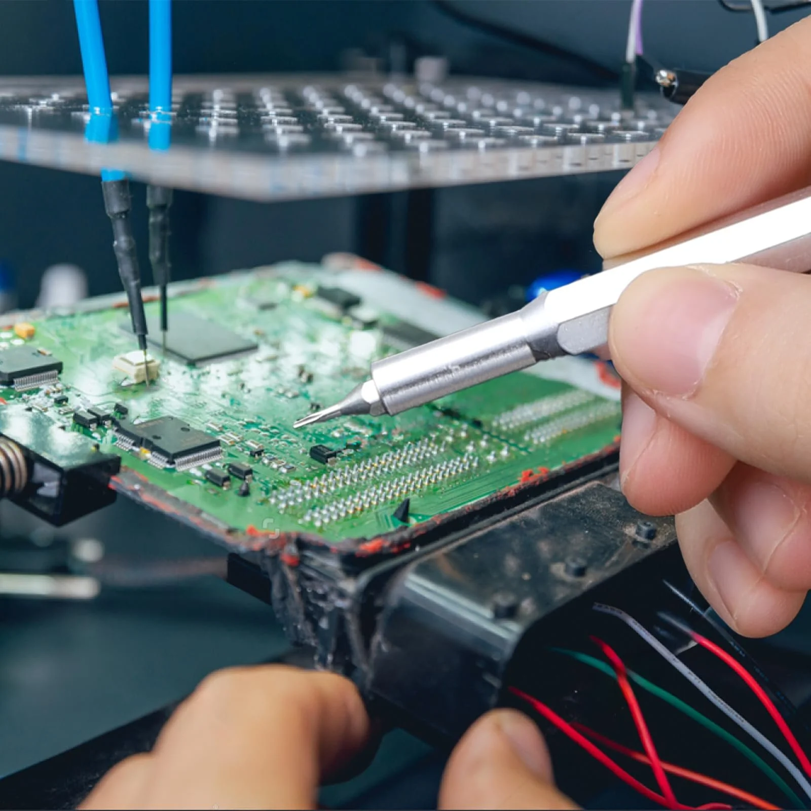 Набір викруток Precision 24 in 1 Міні-набір викруток Набір прецизійних дрібних викруток Магнітний набір інструментів для ремонту електроніки мобільних телефонів планшетів камер годинників окулярів, фото №5