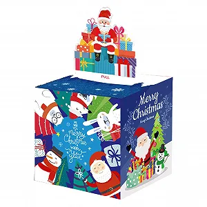 Скарбничка-диспенсер для грошей Christmas Corgy з 50 кишенями - Фото 1