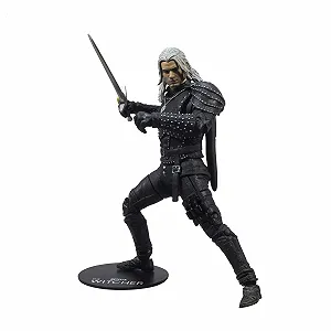 Екшн-фігурка McFarlane Geralt of Rivia (The Witcher Netflix Season 2) 18 см synthetic.ua - Фото 1