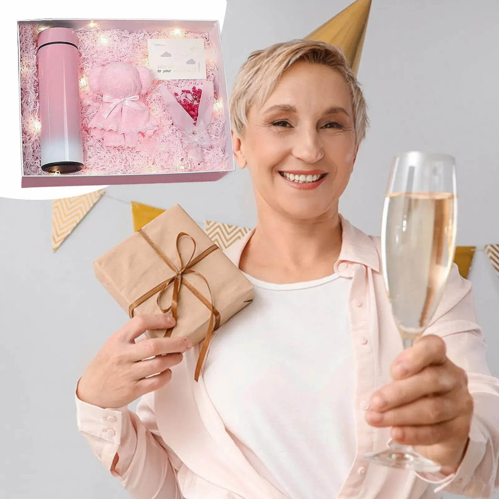 Подарунковий набір Mother's Day Boxes Theme Basket Set, фото №7 Подарунковий набір Mother's Day Boxes Theme Basket Set, фото №7