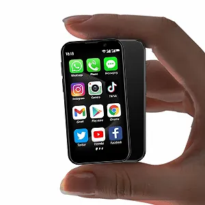 Міні-смартфон Android 3.0" HD Touch Screen Quad-Core Dual SIM 2GB+16GB Чорний/Синій/Рожевий - Фото 1