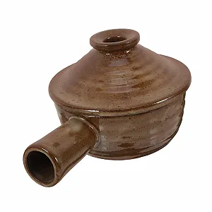 Кастрюля с крышкой термостойкая стеклянная с одной ручкой для микроволновой печи - Фото 1