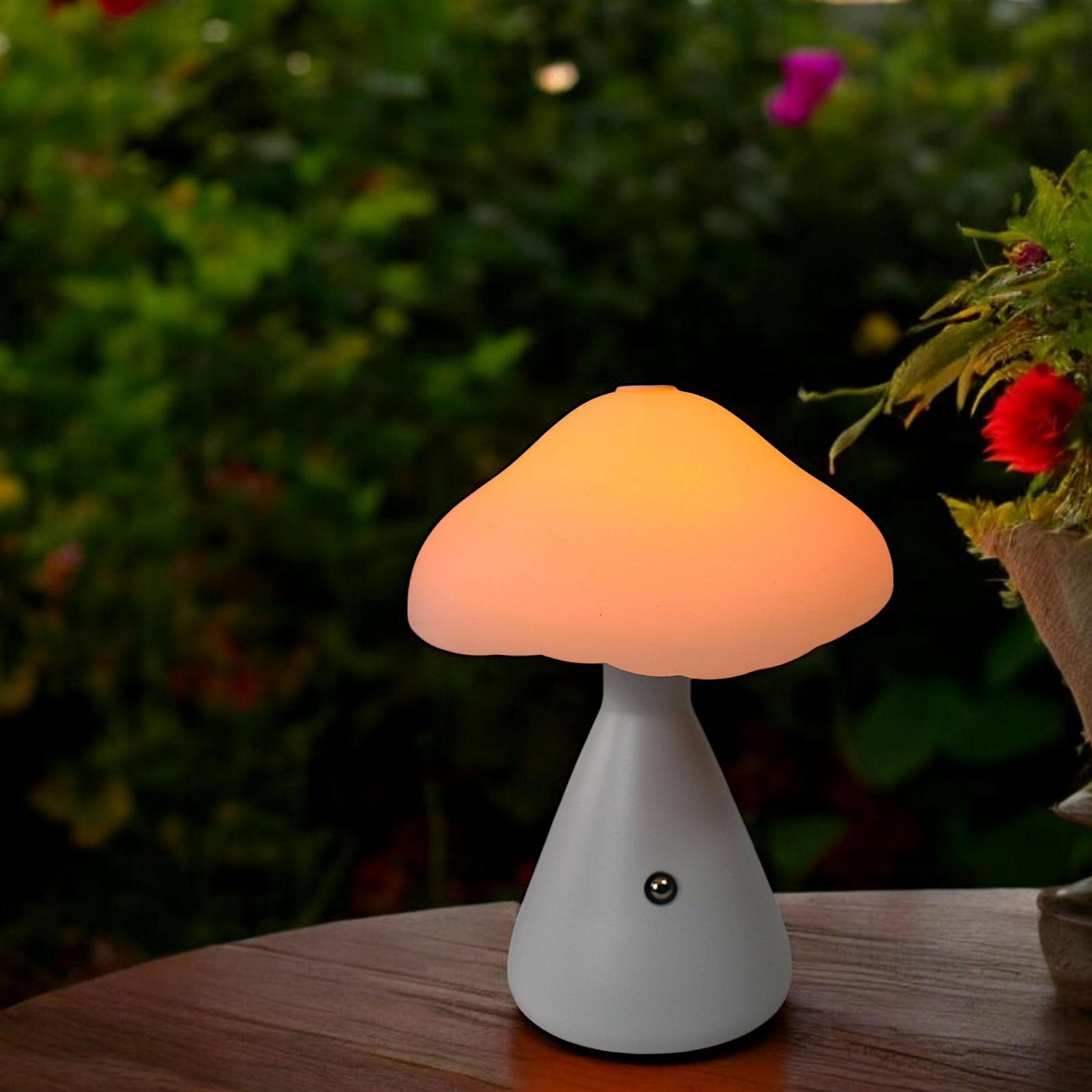 Настольная лампа Arnusa PL601 светодиодная аккумуляторная сенсорная 21 см, фото №5