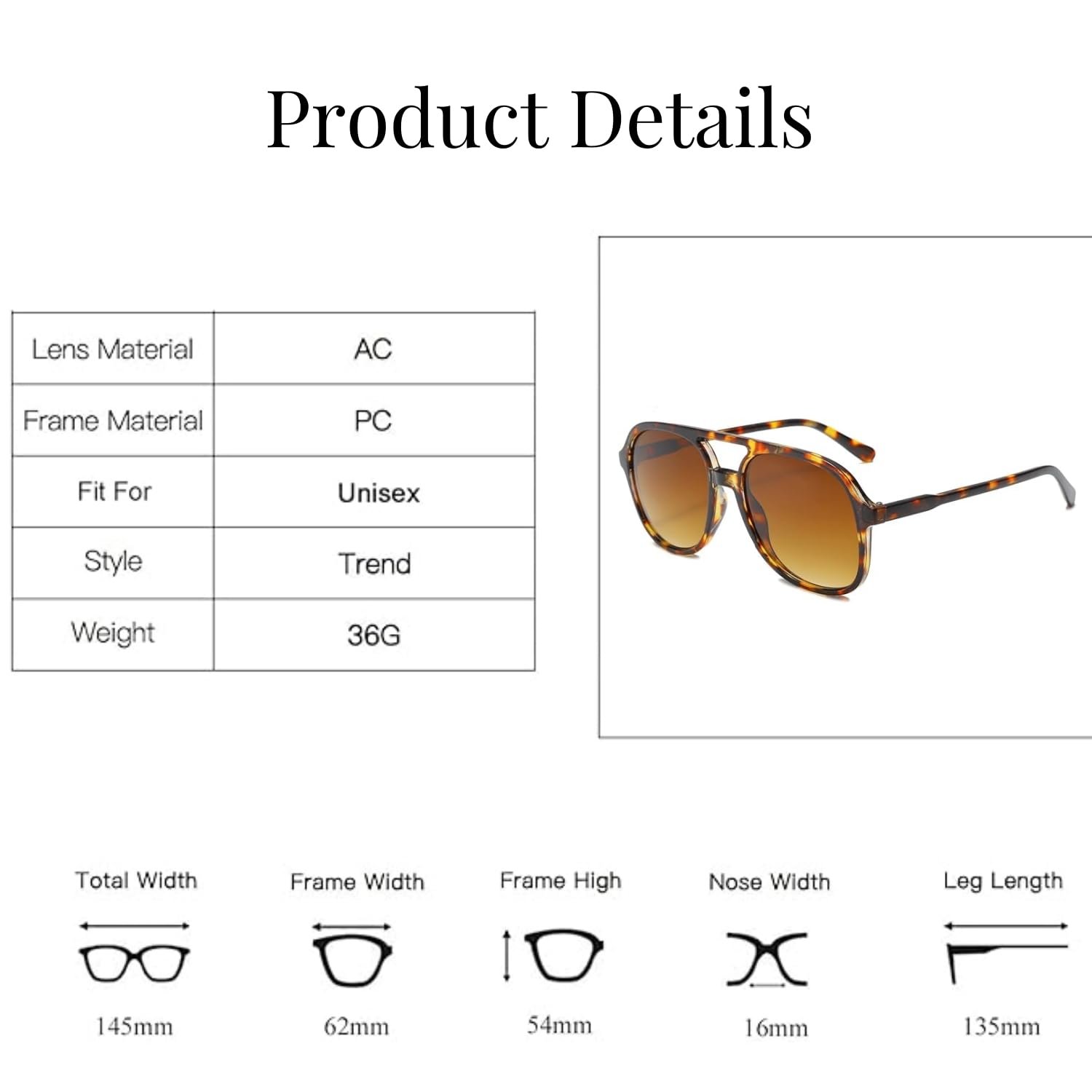 Сонцезахисні окуляри Vintage Retro VueLux Жовті тоновані Oversized для чоловіків і жінок, фото №5 Сонцезахисні окуляри Vintage Retro VueLux Жовті тоновані Oversized для чоловіків і жінок, фото №5