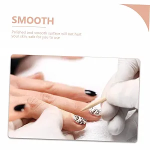 CALLARON Деревянные палочки для кутикулы и двухстороннего маникюра и педикюра 100 штук synthetic.ua - Фото 1