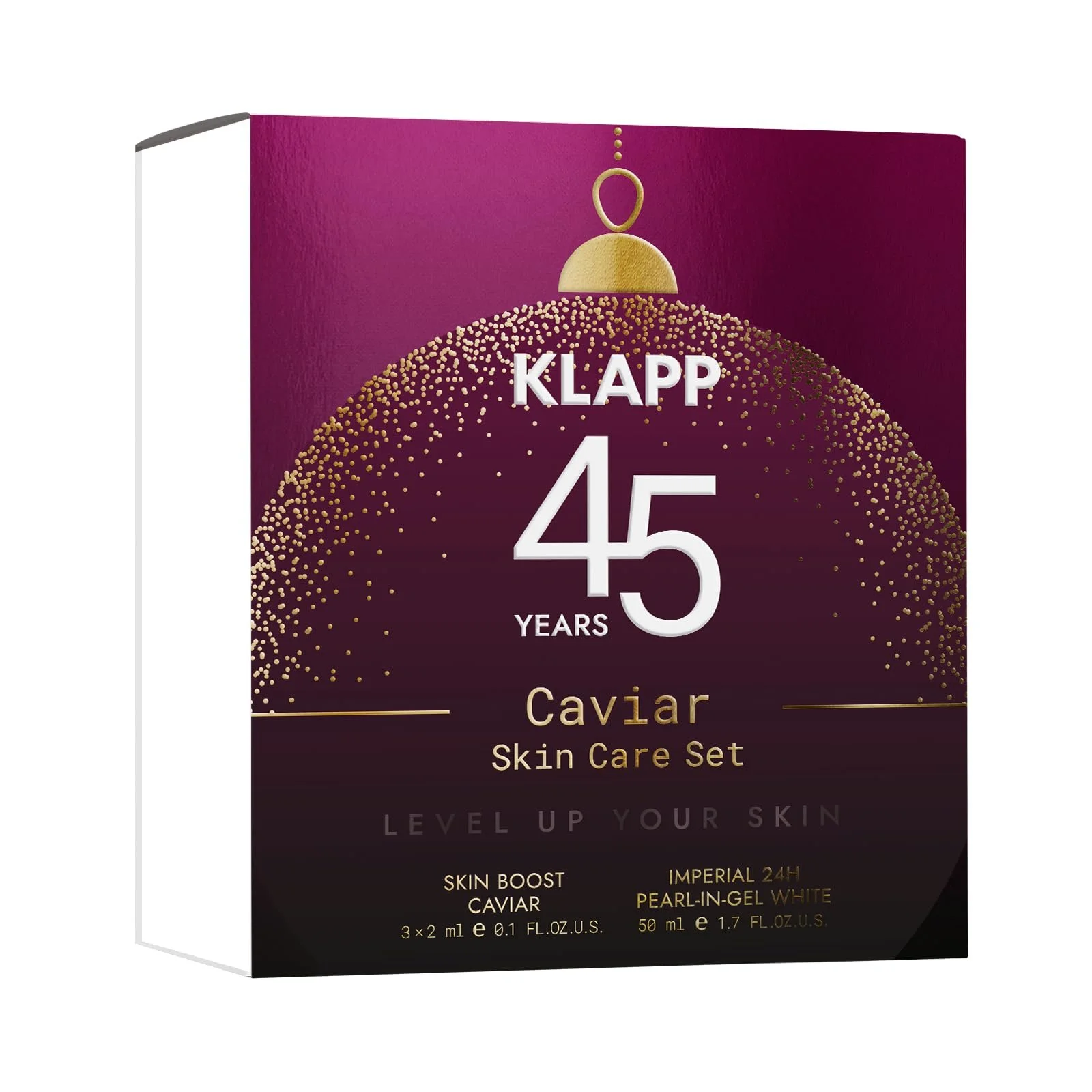 Набір для догляду за шкірою KLAPP Cosmetics Caviar (50 мл + 3 x 2 мл), фото №2