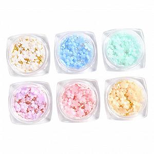 Наклейки для ногтей 5D Цветок Шарм Смола - Фото 1