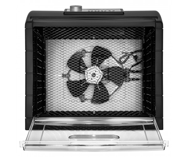 Sencor Сушарка для продуктів 500Вт поддонов 2x33см диаметр-33см, макс-70°С, сітка ягід в компл алюміній пластик чорний, фото №10