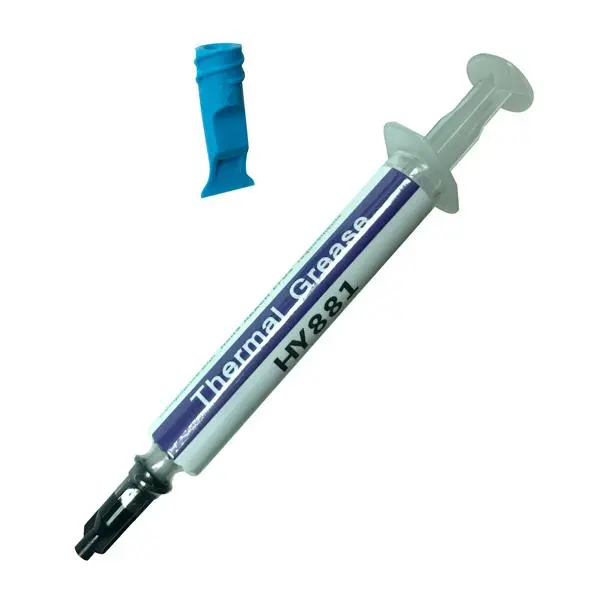 Паста термопровідна HY-881 2g шприц Grey 5,6W / m-K <0.004  C-in² W 50 340 лопатка Blister, фото №1