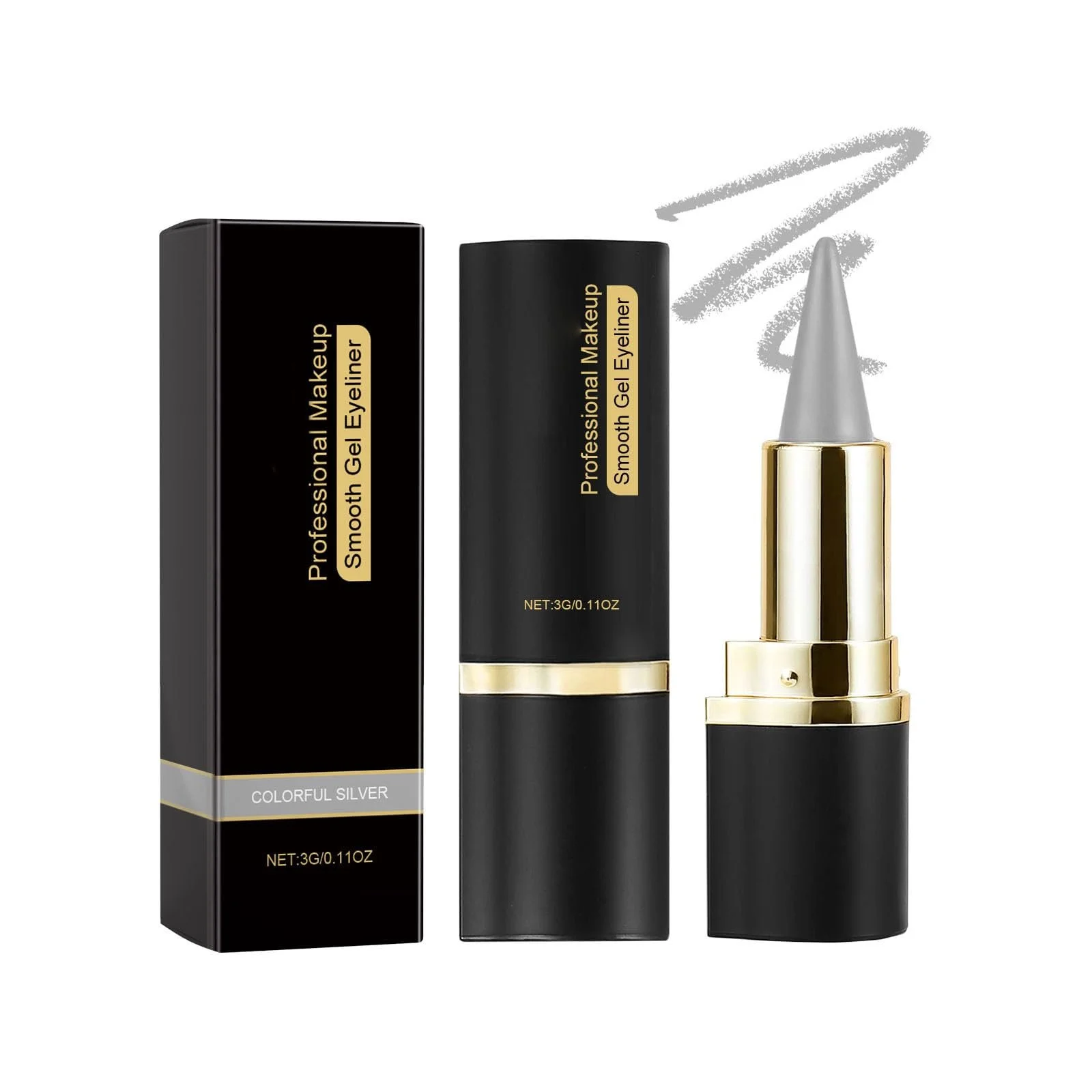 Карандаш для глаз Водостойкий Быстросохнущий Гелевый, фото №1 Карандаш для глаз Водостойкий Быстросохнущий Гелевый, фото №1