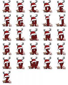 Кружка Емальована З Різдвяним Написом та Літерою Дитяча synthetic.ua - Фото 1