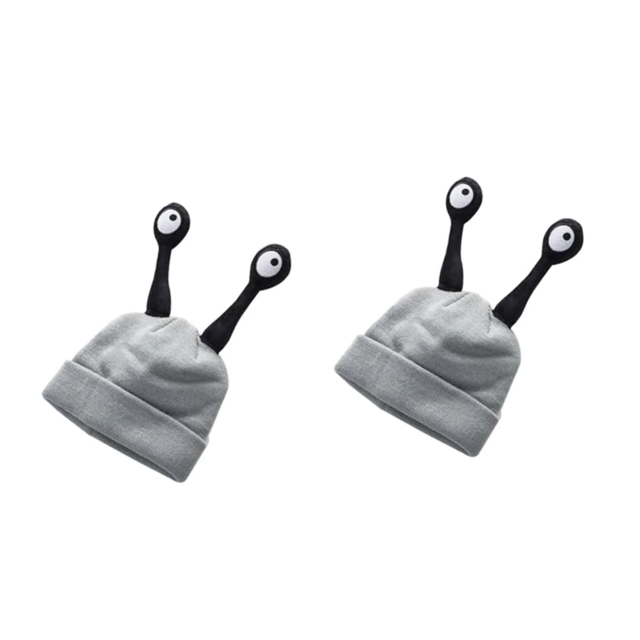 В'язана Шапка WRITWAA Дитяча Равлик Beanie 2шт В'язані Для Дітей Світло-Сірий, фото №1