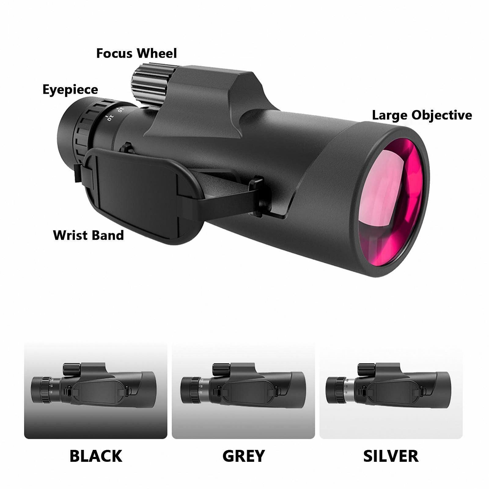 Монокуляр Seyrnicay Thermal Night Vision 10-30x50 Высокопроизводительный Телескоп С Держателем Для Телефона Водонепроницаемый, фото №7