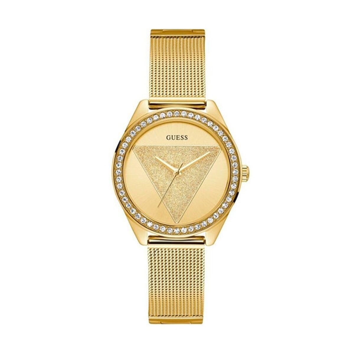 Женские часы Тип Guess Классические Кварцевые с ремешком из нержавеющей стали W1142L2, фото №1