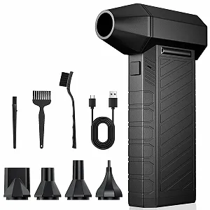 Електрична повітродувка Pakinui Mini 8000 mAh для чищення ПК - Фото 1