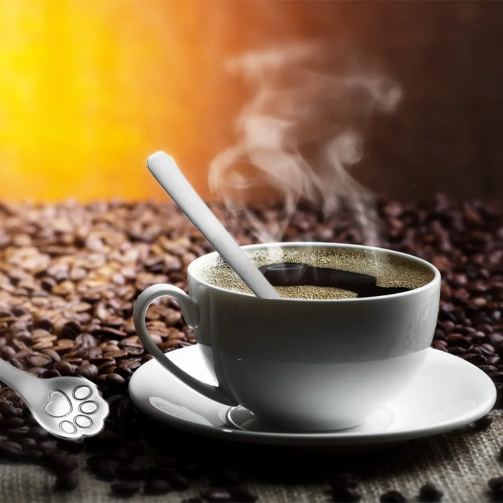 Ложка для кави з нержавіючої сталі Cat Paw, набір 3 шт., фото №6 Ложка для кави з нержавіючої сталі Cat Paw, набір 3 шт., фото №6