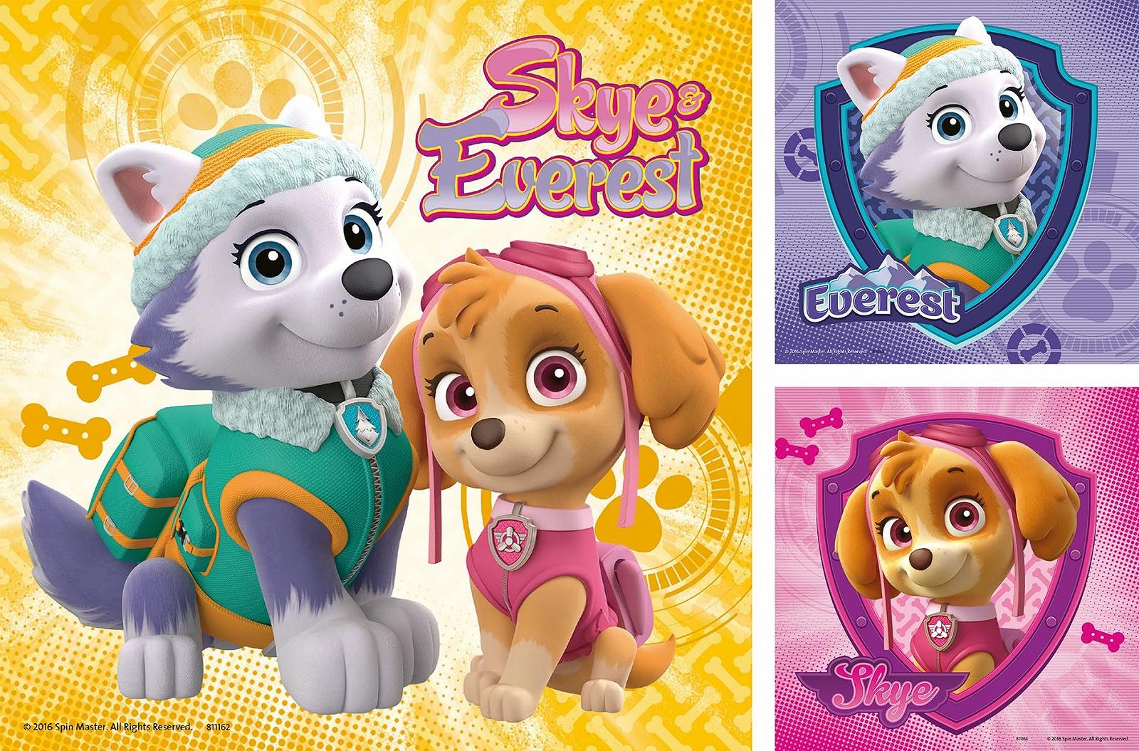 Пазл Ravensburger 08008 Paw Patrol Enchanting Dog Girl 3 x 49 элементов, фото №3