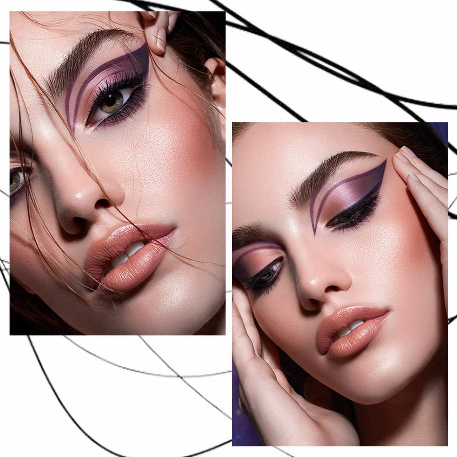 Подводка Стойкий Langlebiger, hochpigmentierter, wasserfester Тонкий кончик Черный, фото №3