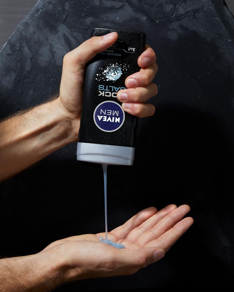 Гель для душа NIVEA MEN Rock Salts очищающий 250 мл, фото №5