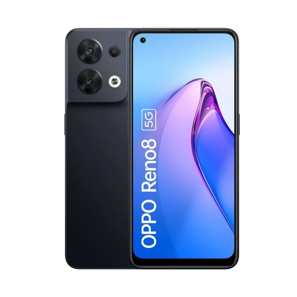 Смартфон OPPO Reno8 5G 8/256GB Dual SIM Shimmer Black, фото №1