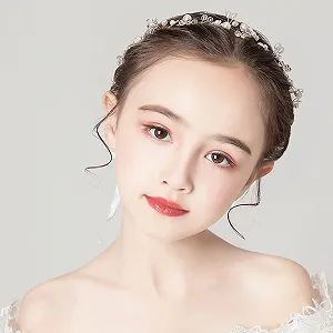 Вінок Квіти Перли synthetic.ua - Фото 1