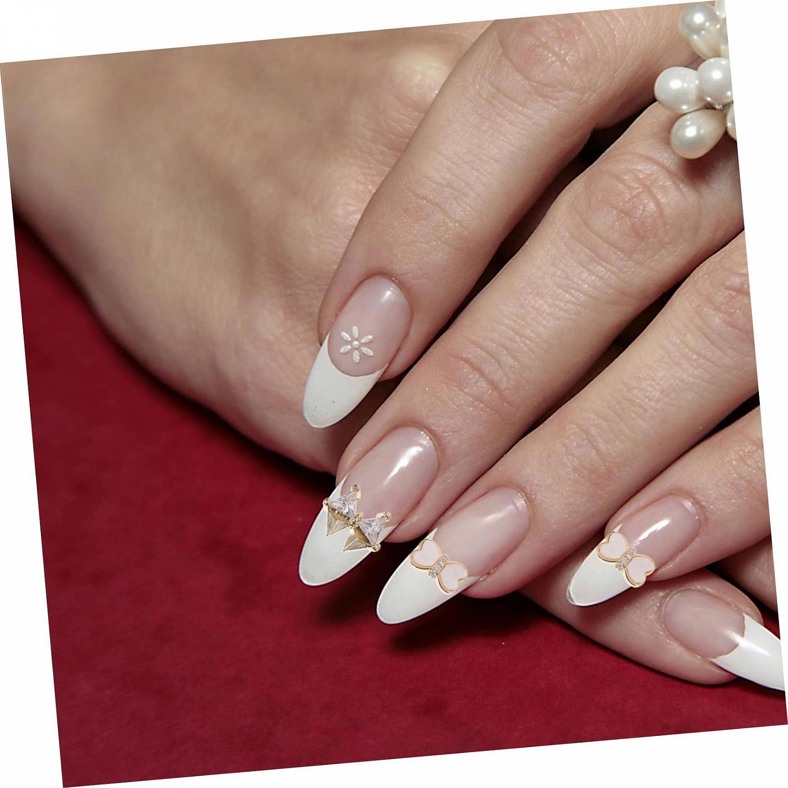 Металлические накладки для ногтей FOMIYES, 15 шт, креативные украшения для ногтей для индивидуального дизайна, фото №6