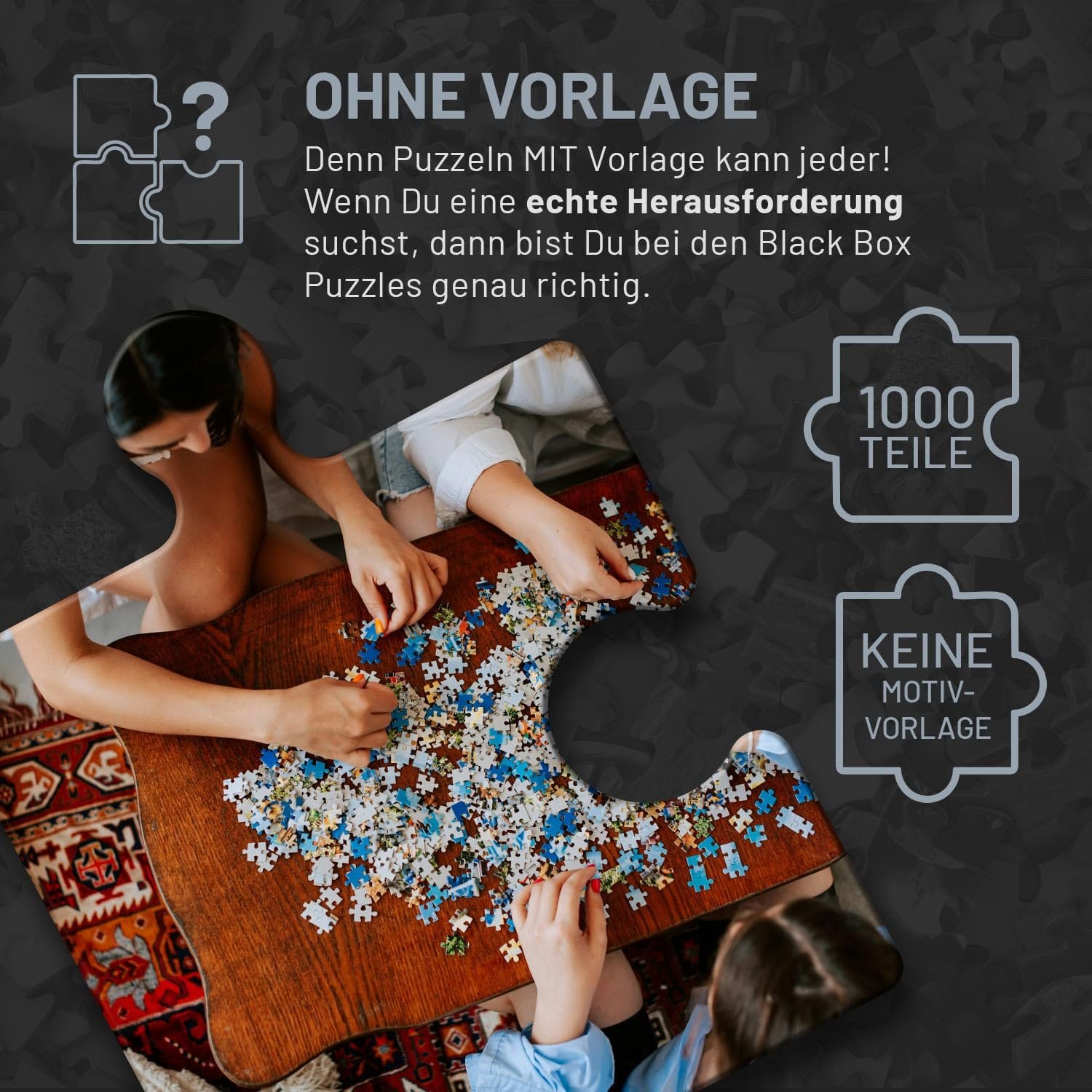 Пазл MiSu Games Black Box Music 2023 Edition 1000 деталей сюрприз-мотив без шаблона экстра-сложный, фото №4