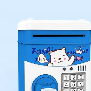 Скарбничка Bewinner мультяшна музична з функцією розповіді історій Blue synthetic.ua - Фото 1